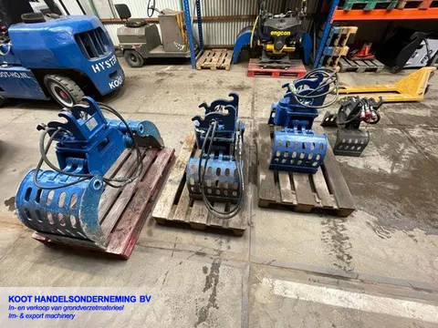 Zijtveld Sorteergrijpers 1.5 tm 4.5 tons machines